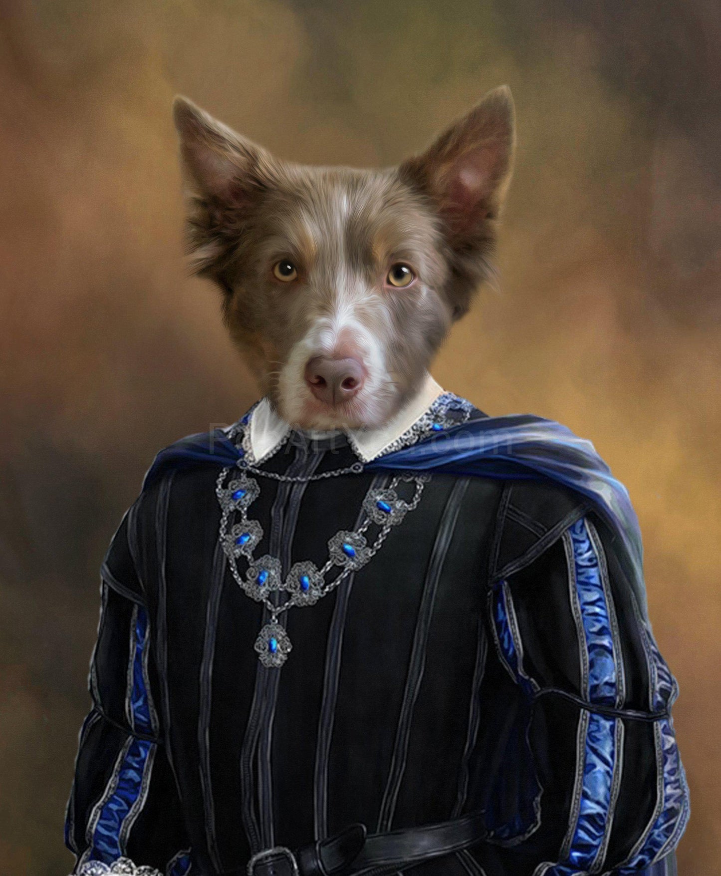 The Noble male pet portrait