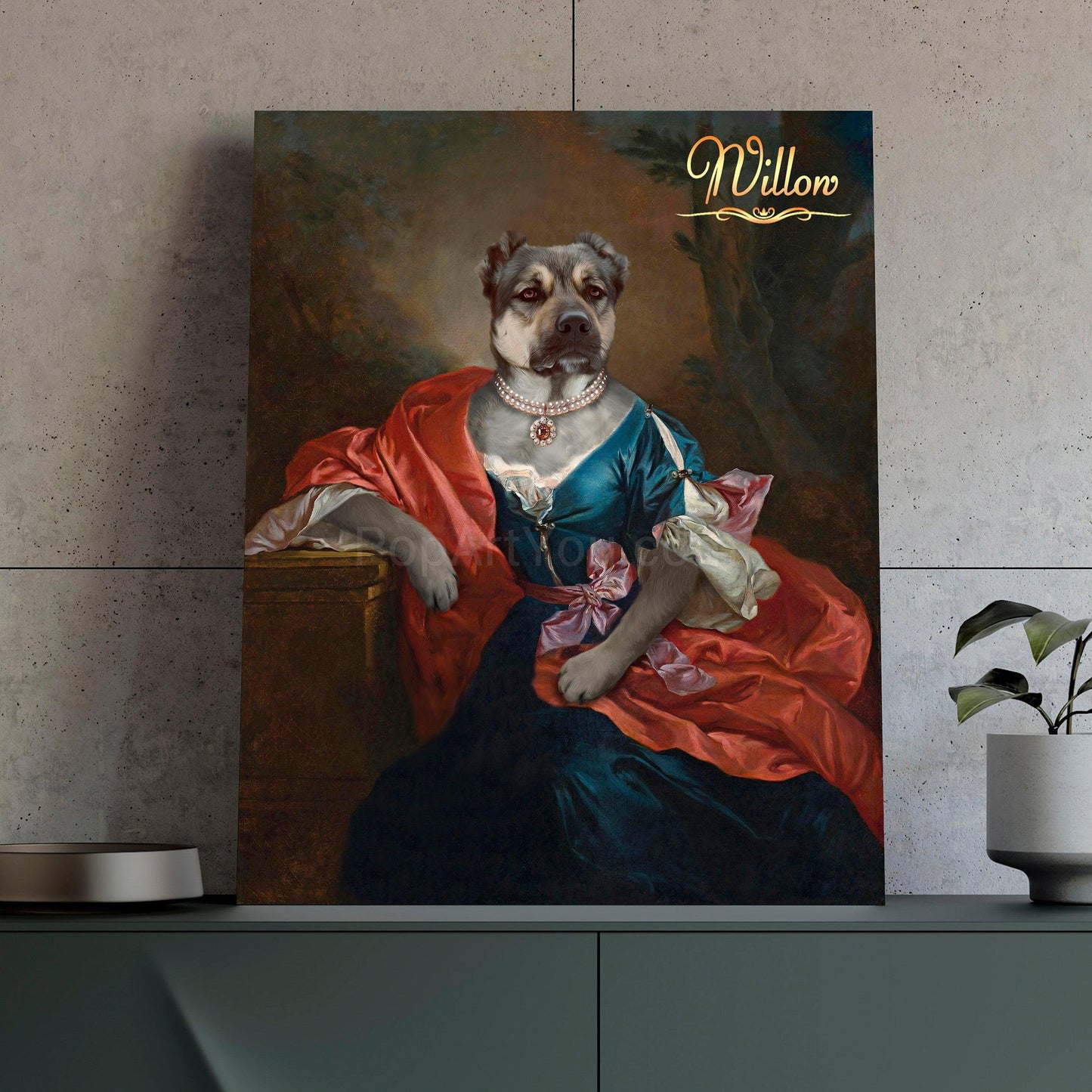 Madame Phalaris female pet portrait