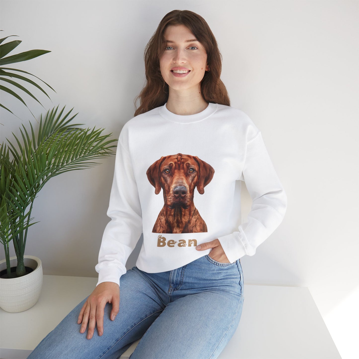 Personalized Pet Sweatshirt – Custom Pet Portrait Sweater