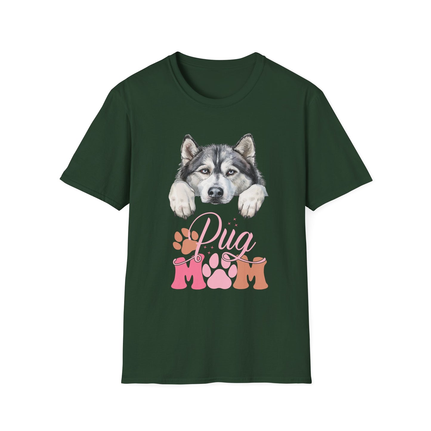 Personalized Affenpinscher Pug Mom T-Shirt for Dog Lovers