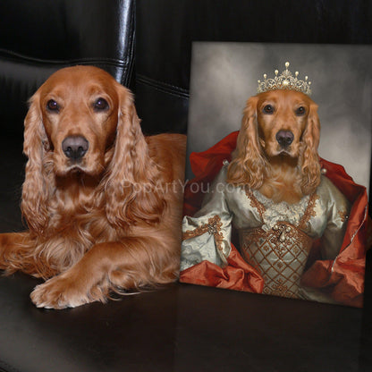 The Shining Queen female pet portrait