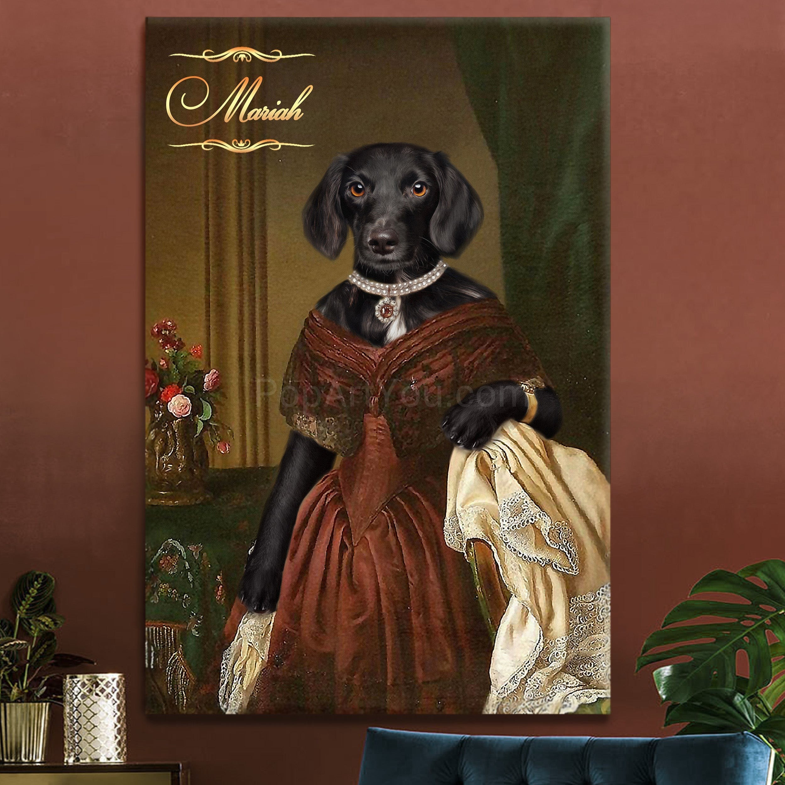 Baroness Elizabeth female pet portrait