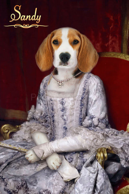 Grand Duchess of Tuscany Female Pet Portrait – Royal Elegance