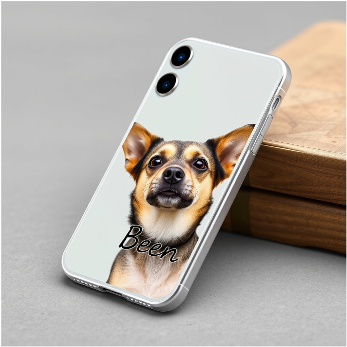 Custom Transparent Pet Phone Case – Personalized Pet Print