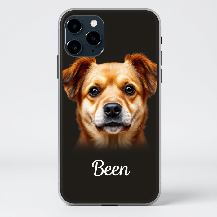 Custom Transparent Pet Phone Case – Personalized Pet Print