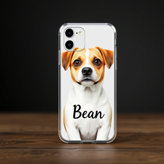 Custom Transparent Pet Phone Case – Personalized Pet Print