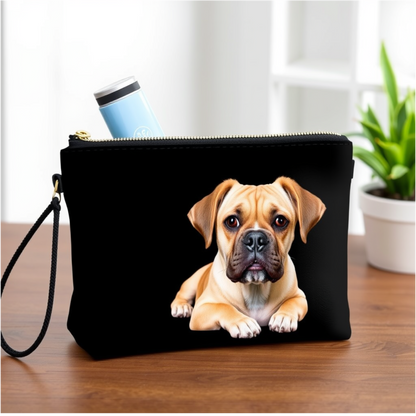 Personalized Pet Portrait Pouch – Stylish Custom Accessory Bag