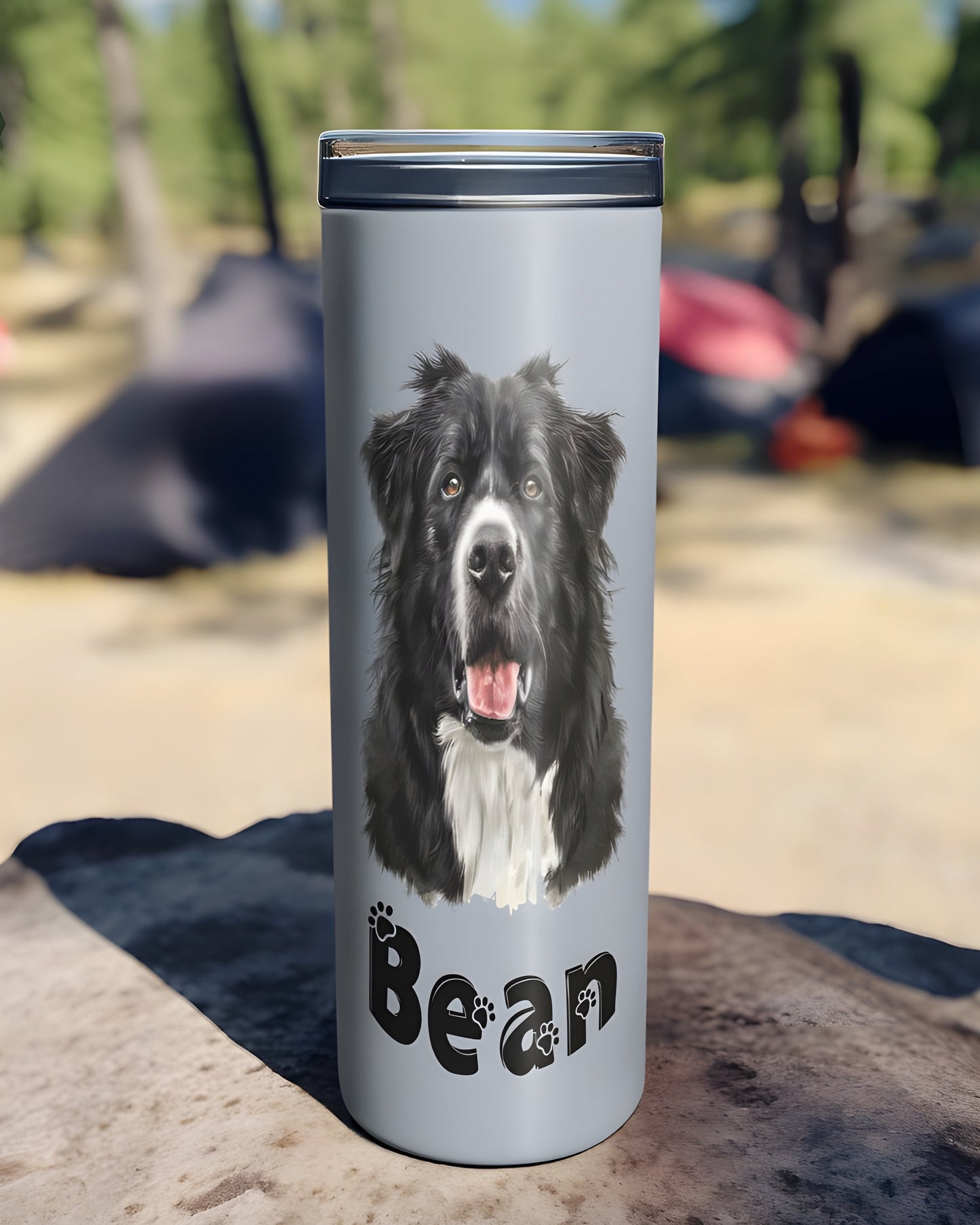 Personalized Dog Tumbler – 20oz Travel Mug for Pet Lovers