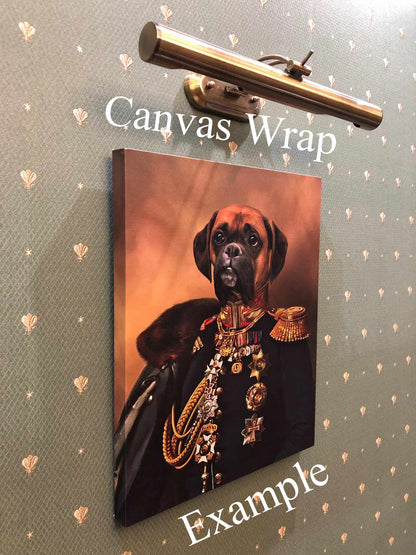 Marquise de Caumont La Force female custom pet canvas